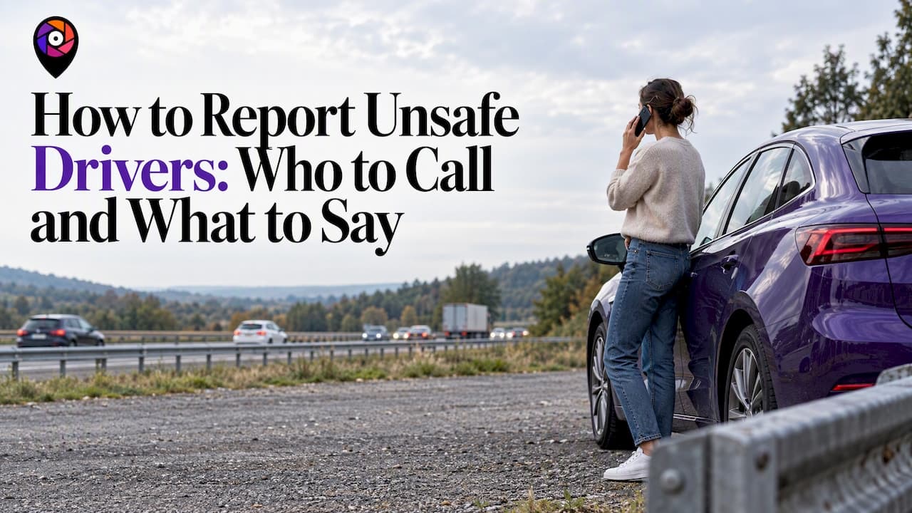 How to Report Unsafe Drivers: Who to Call and What to Say